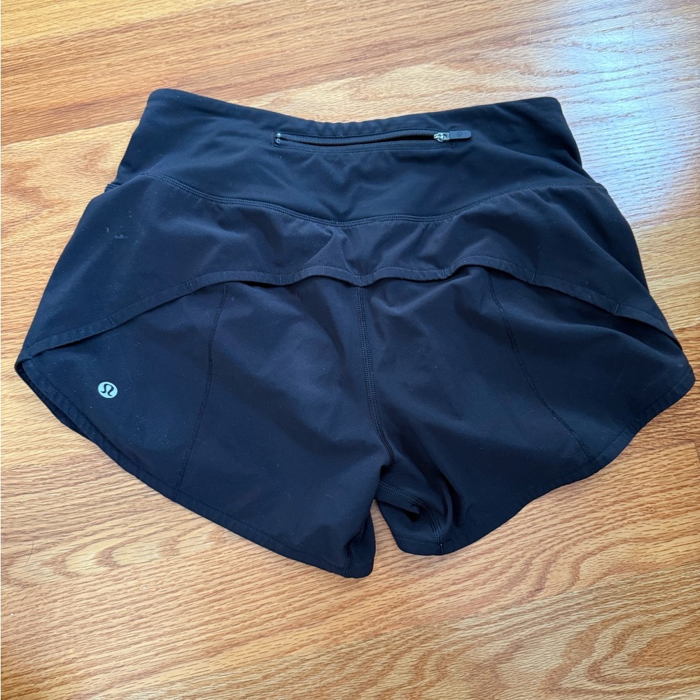 Lululemon Athletica Black Athletic Shorts